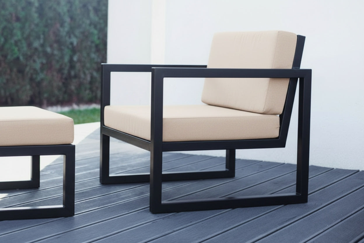 FOTEL SUN LINE / black edition